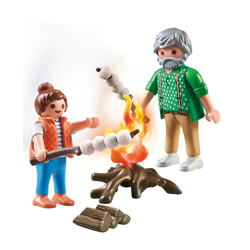 Playmobil Mi vida: hoguera con malvaviscos