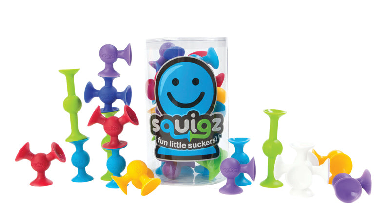 Fat Brain Toy Co Juego de iniciación Fat Brain Squigz 22 piezas