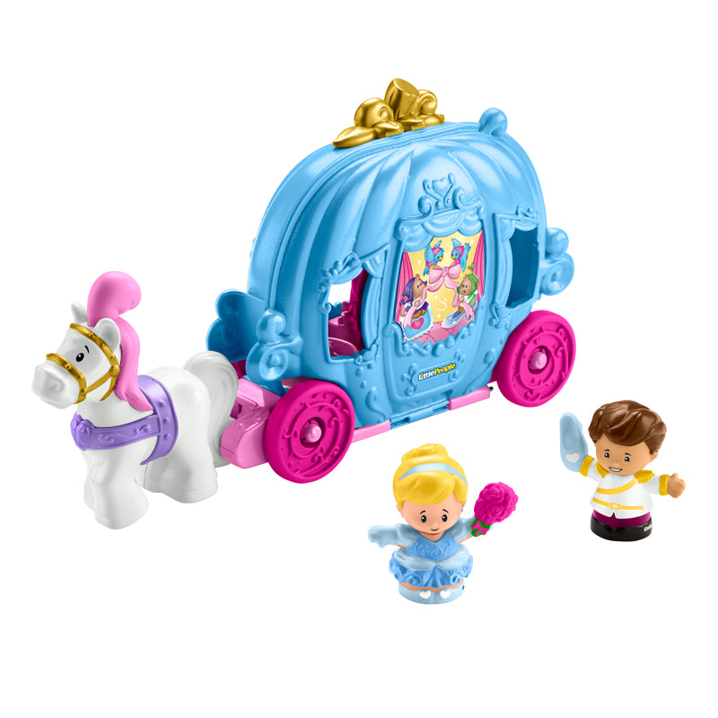 Carruaje de baile de la princesa Cenicienta de Little People de Fisher-Price