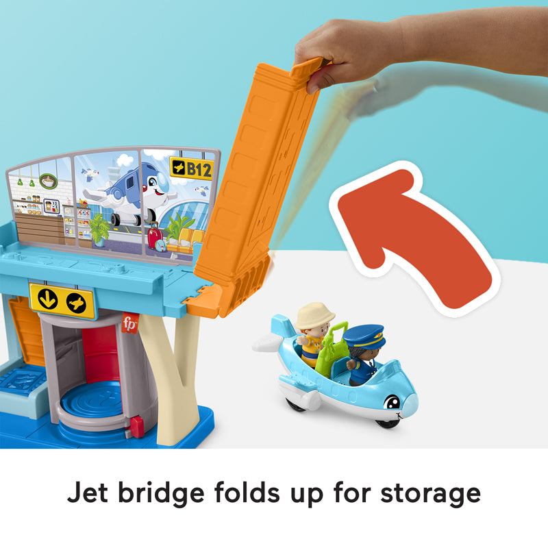 Fisher-Price Little People Aventuras Diarias Aeropuerto