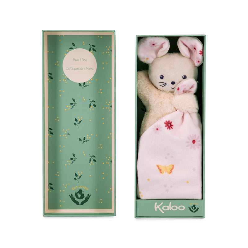 Kaloo  Carre Douceur Doudou Mouse Aster Senhoras 17cm