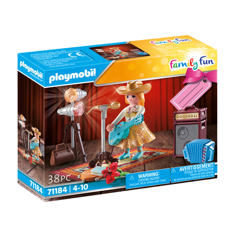 Playmobil Cantor Country - Conjunto de Presente