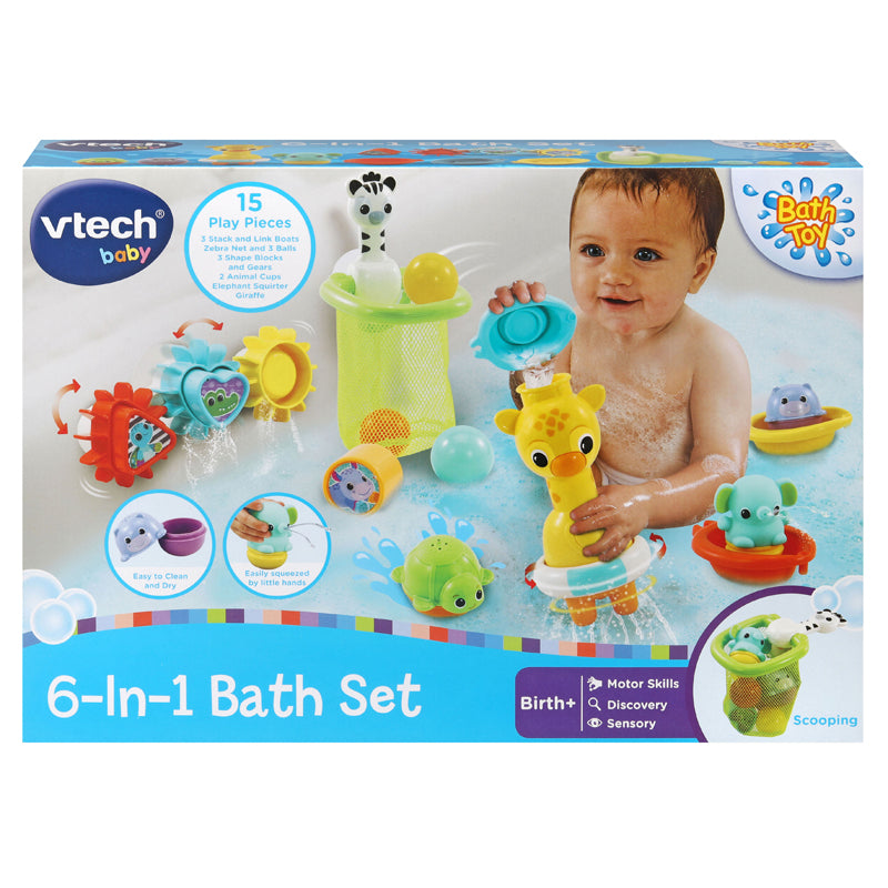 VTech Juego de Baño 6 en 1