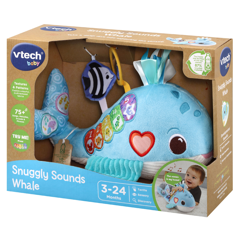 VTech Baleia com sons aconchegantes