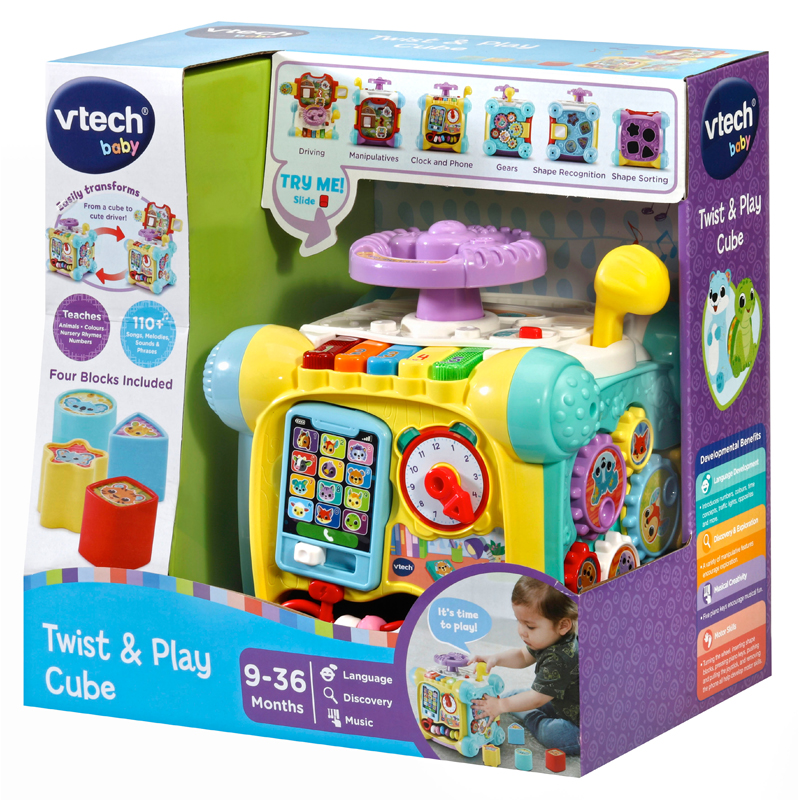 Cubo giratorio y de juego VTech