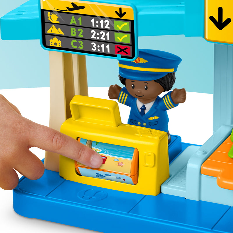 Fisher-Price Little People Aventuras Diarias Aeropuerto