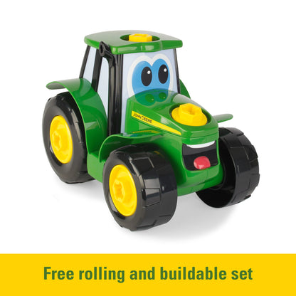 Tomy John Deere construye un tractor Johnny