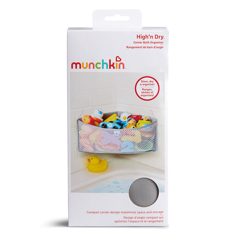 Munchkin Organizador de banho de canto High'n Dry