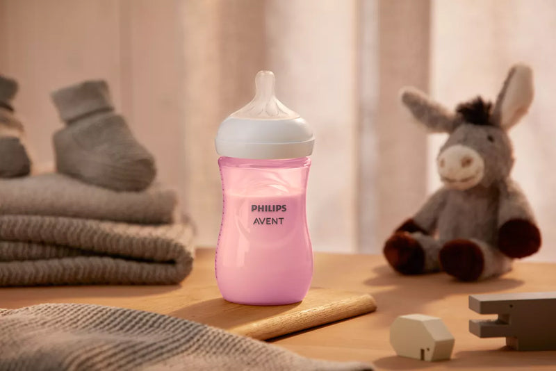 Philips Avent Garrafa Natural Response 3.0 Rosa 260ml