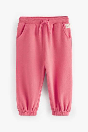 |Girl| Joggers – Rosa Coral (3 meses a 7 anos)