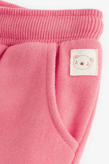 |Girl| Joggers – Rosa Coral (3 meses a 7 anos)