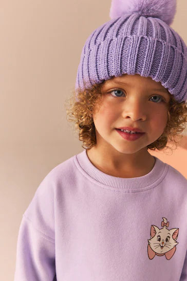 |Girl| Vestido Roxo Marie Sweat Mesh (3 meses a 7 anos)