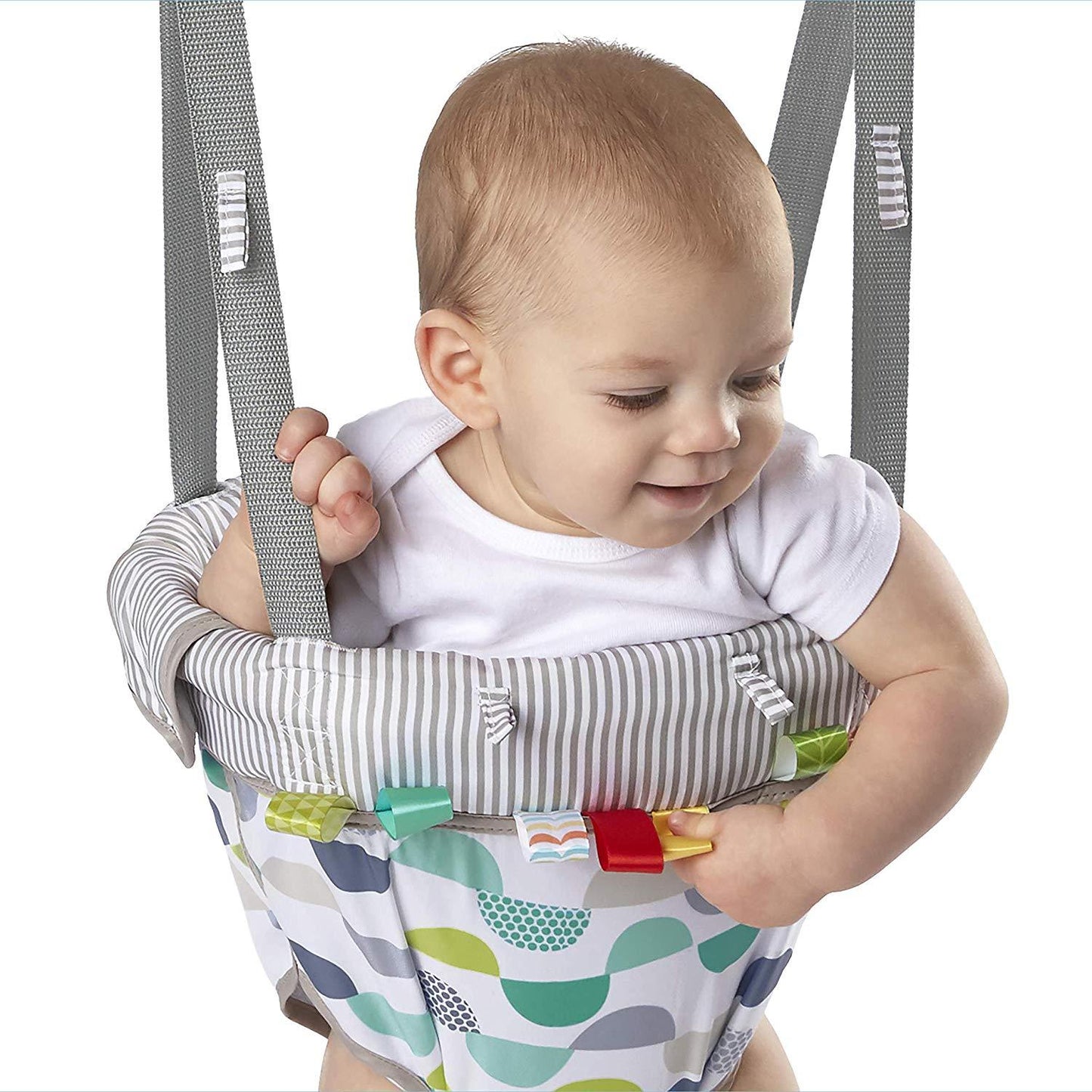 Bright Starts Balanço Pula-Pula De Porta Bestseller Anne Claire Baby Store Playful Parade 