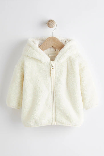 |Bebé| Chaqueta polar Baby Cozy - Crudo (0 meses a 2 años)