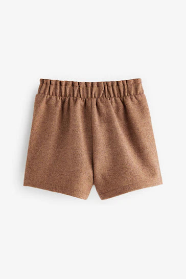 |Girl| Conjunto De Shorts e Collants Pull-On -Rust (3 meses a 7 anos)