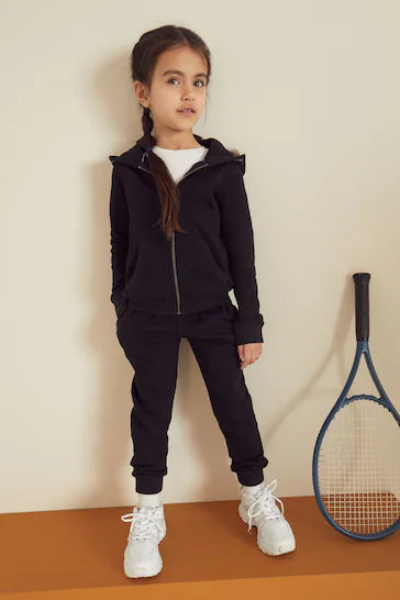 |Niña| Conjunto deportivo escolar con sudadera y joggers (3-16 años)