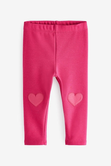 |Niña| Leggings acogedores con forro polar - Rojo baya (3 meses a 7 años)