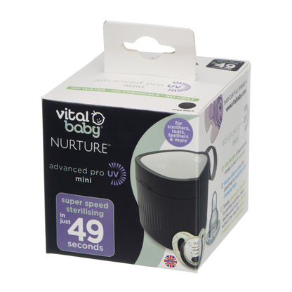 Vital Baby NURTURE Advanced Pro UV Mini Onyx Black