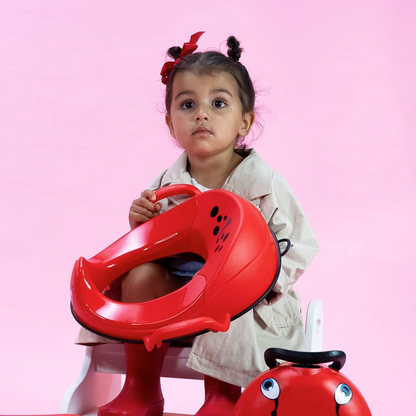 My Carry Potty My Little Trainer Seat - Asiento de entrenamiento para ir al baño con forma de pingüino, asiento de inodoro para niños