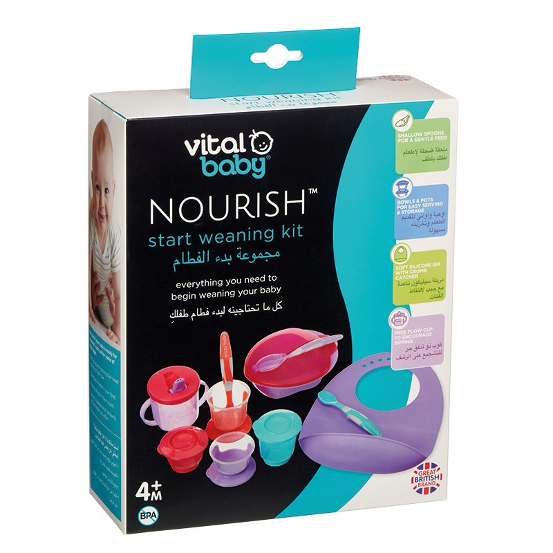 Vital Baby NOURISH Start Conjunto de desmame Fizz