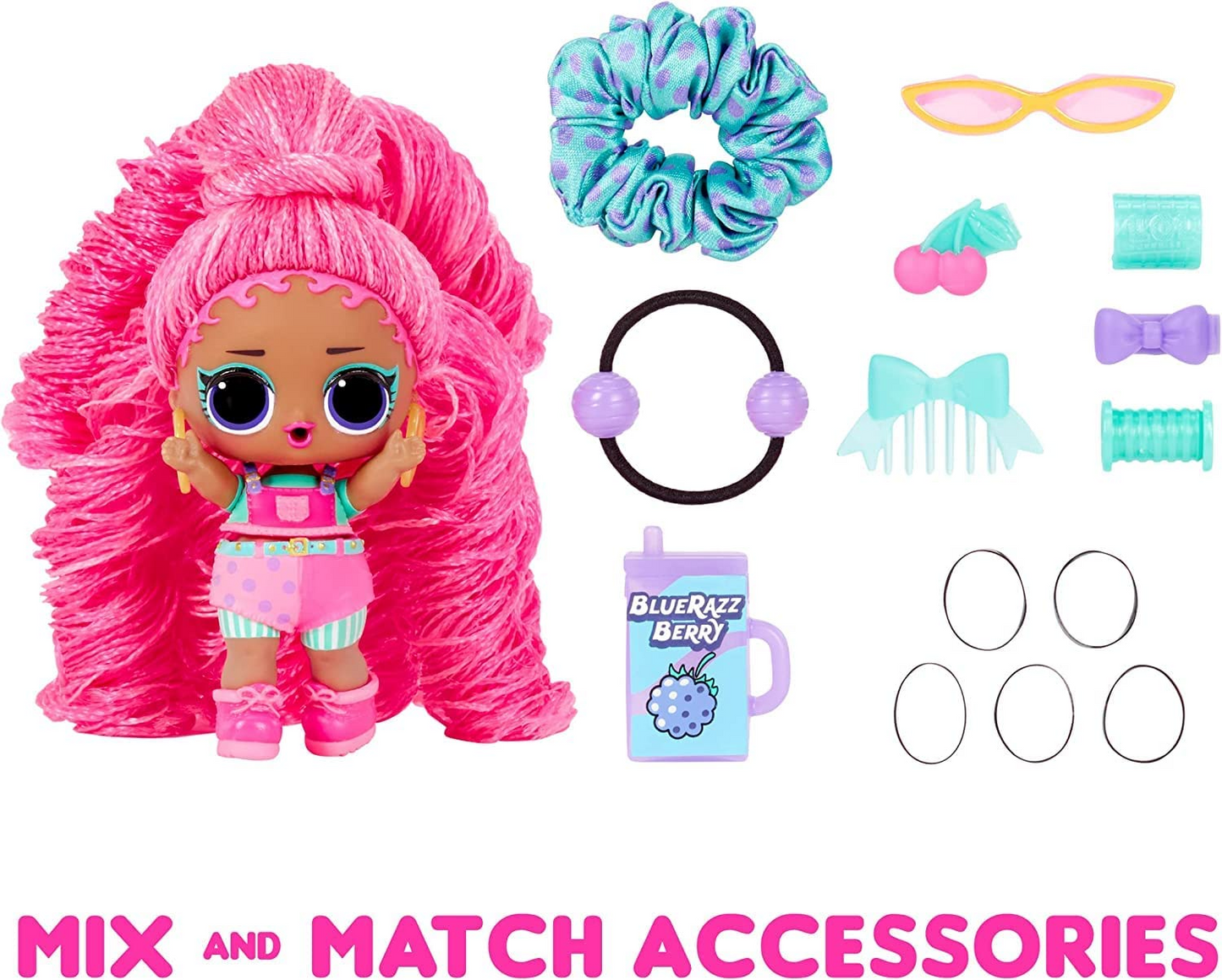 L.O.L. Surprise!  Hair Hair Hair Dolls Series 2 - Adequado para crianças e colecionadores com mais de 4 anos