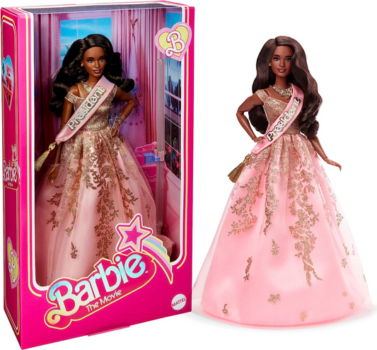 Barbie em Traje Rosa Ocidental com Chapéu de Cowboy HPK00 - Mattel