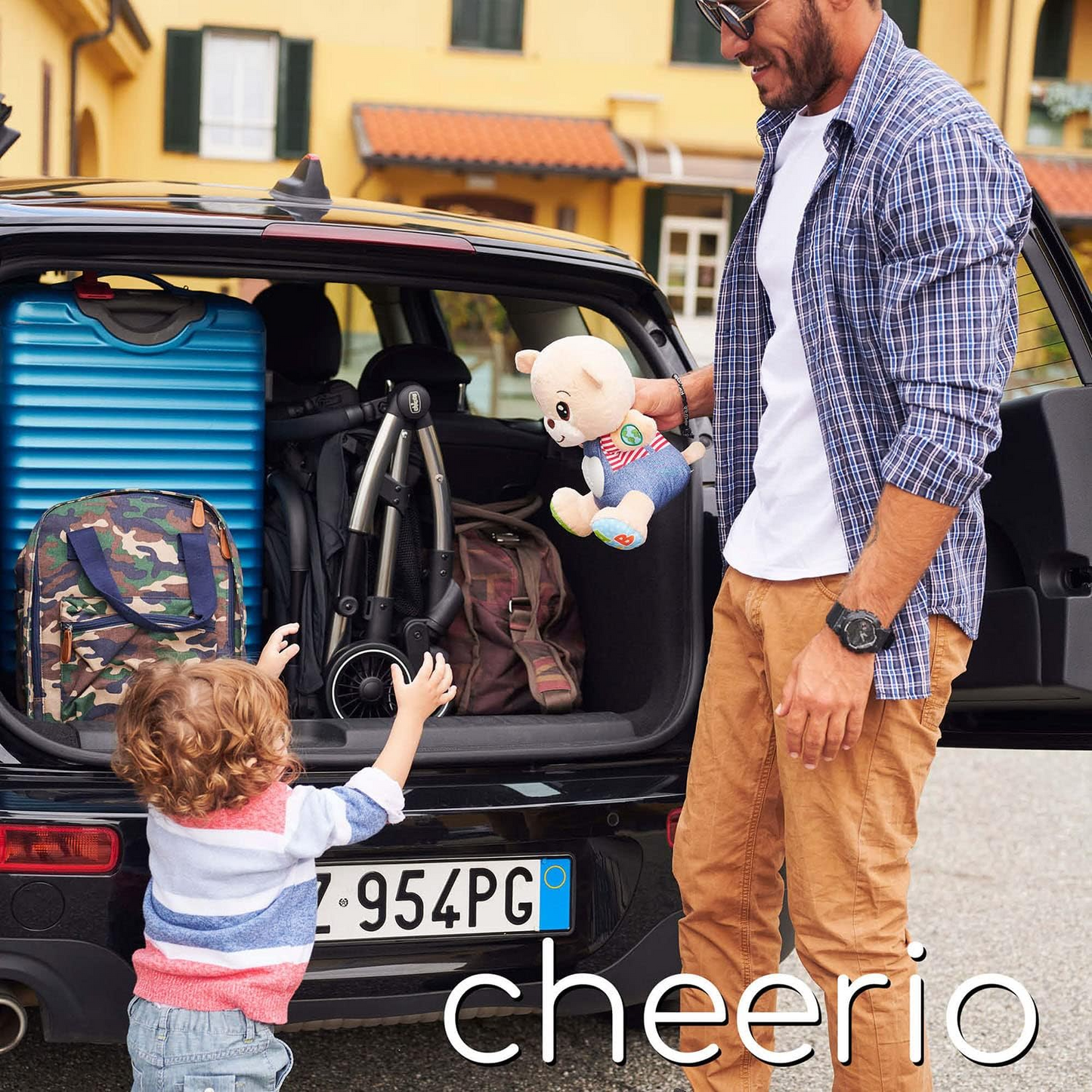 Chicco  Carrinho Cheerio Funcional e Compacto Adequado desde o Nascimento até 15kg Rosa