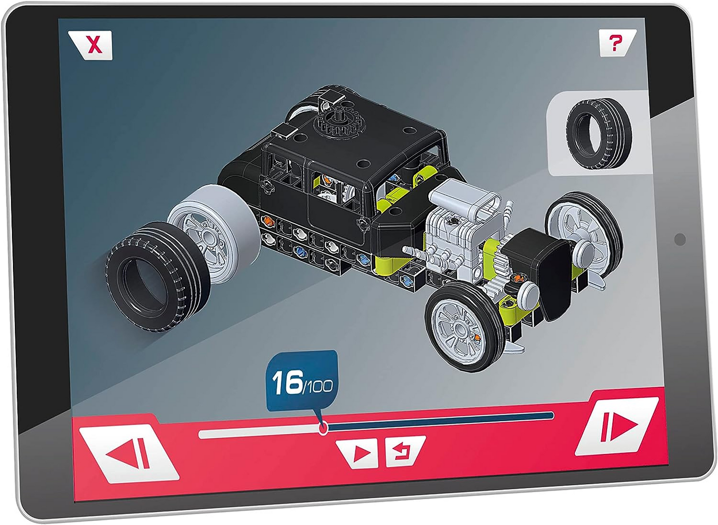 Clementoni 61382 Science Museum Mechanics-Juego de construcción de buggy y cuádruple, kit de ciencia para niños de 8 años, juguetes STEM, versión en inglés, fabricado en Italia, multicolor