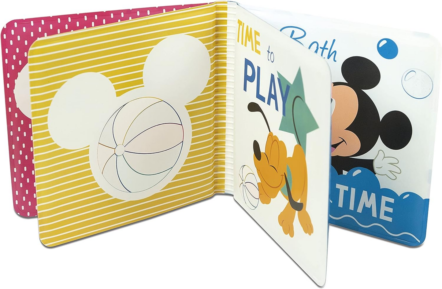 Clementoni 17720 Mi Fun Fun Disney Libros para Bebé 6 Meses, Primeros Años, Infantil, Juguetes para Recién Nacido, Multicolor, Mediano