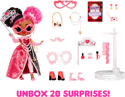 L.O.L. Surprise! Tweens Masquerade Party Fashion Doll com 20 surpresas - REGINA HARTT - Inclui acessórios de festa e dois looks de moda - Para crianças e colecionadores com mais de 4 anos