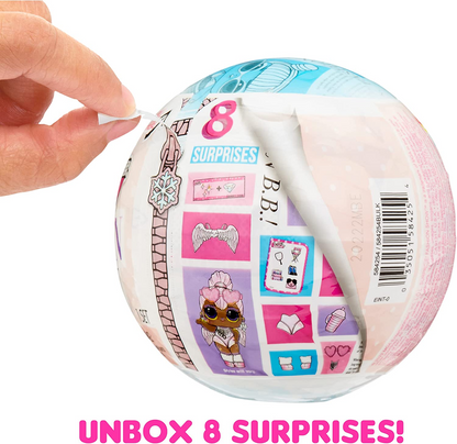 L.O.L. Surprise!   Boneca de desfile de moda – com 8 surpresas, incluindo uma surpresa de água, moda, acessórios e muito mais – embalagem de papel – sortimento aleatório – colecionável – para crianças de 4 anos ou mais