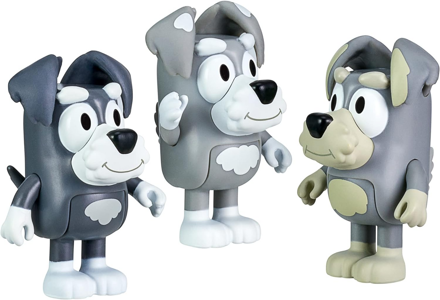 Bluey e Winton School Friends 2 pacotes oficiais de figuras de ação de personagens colecionáveis de 2,5-3 polegadas com acessório de máquina de escrever