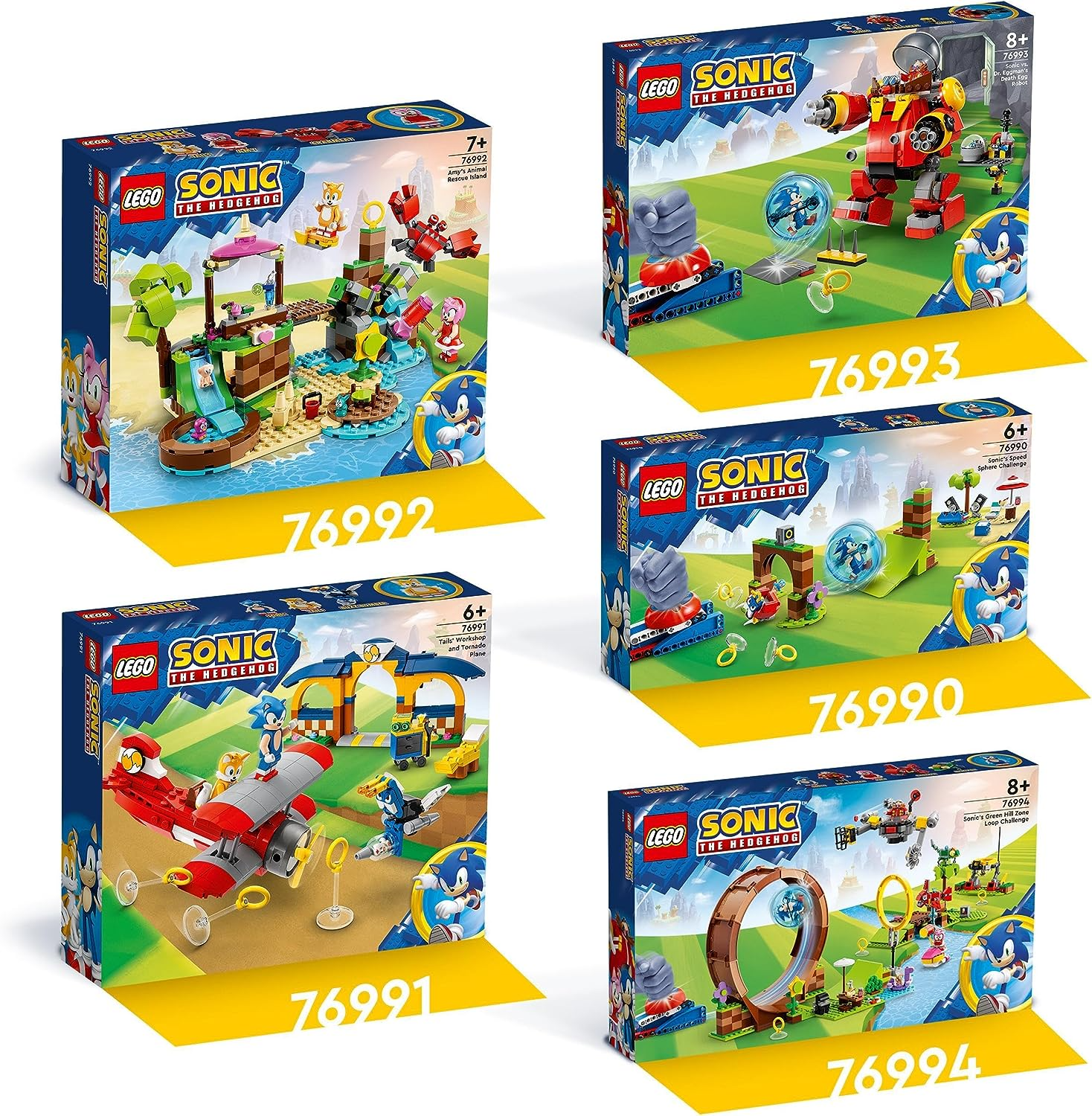 LEGO Sonic The Hedgehog 76991 A Oficina de Tails e o Avião Tornado 76991