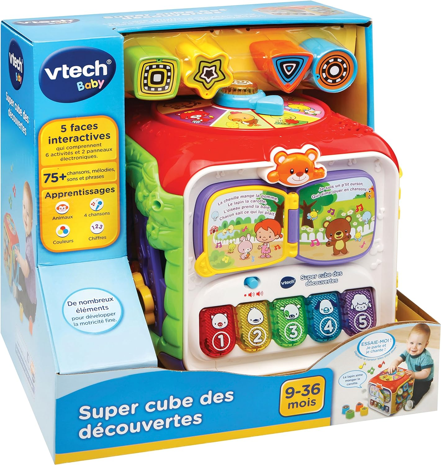 VTech ELECTRONICS EUROPE BV SUPER CUBE DES DECOUVERTES