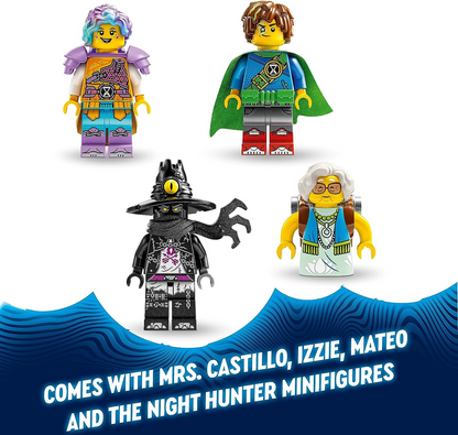 LEGO 71461 DREAMZzz Conjunto de brinquedos fantásticos para casa na árvore, construa o modelo em 2 modos diferentes, com as minifiguras da Sra. Castillo, Izzie, Mateo e o caçador noturno, brinquedos imaginativos baseados no programa de TV