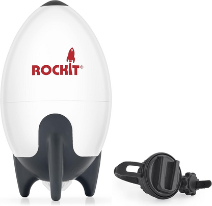 Rockit Versão recarregável Rocker. Balança qualquer carrinho, carrinho de bebê, carrinho ou carrinho. Balança suavemente seu bebê para dormir.