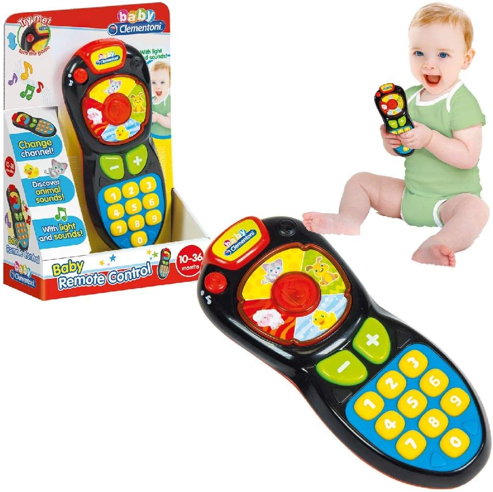 Clementoni  2005991 Microfone para bebês, multicolorido