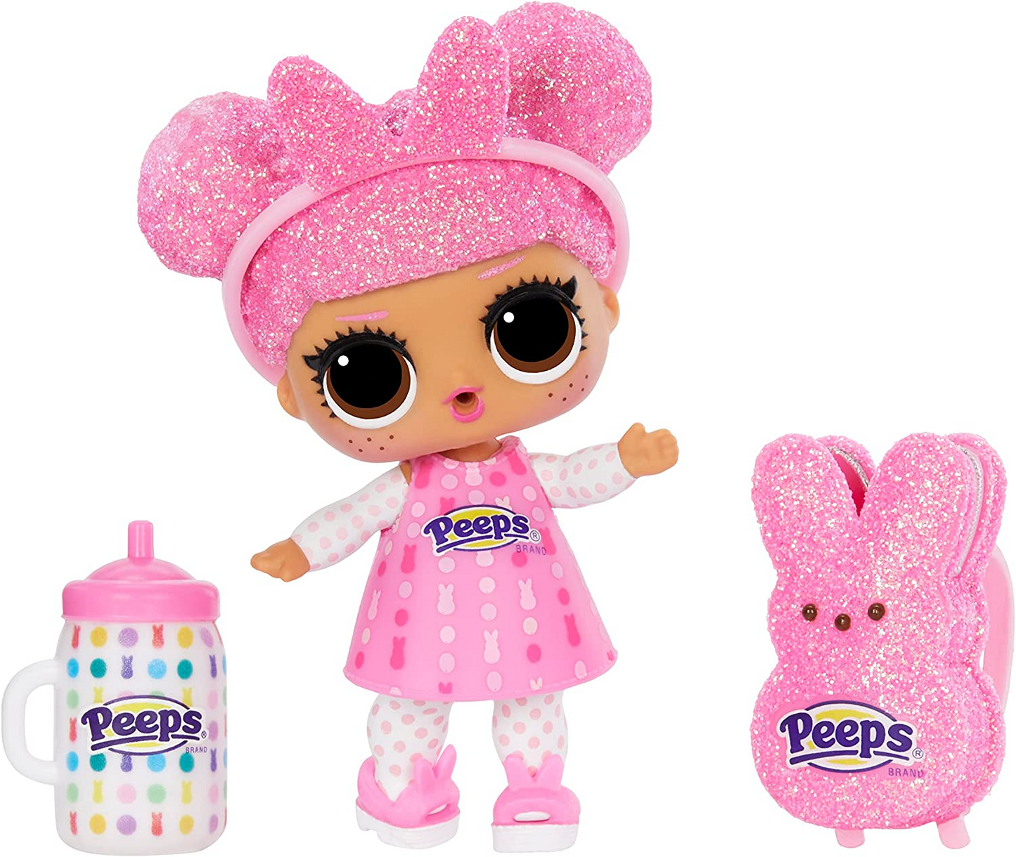 L.O.L. Surprise! Loves Mini Sweets Peeps - Cute Bunny - Edição Limitada com Tema de Primavera - Boneca Colecionável com 7 Surpresas - Para Meninas, Meninos e Colecionadores a partir de 4 anos