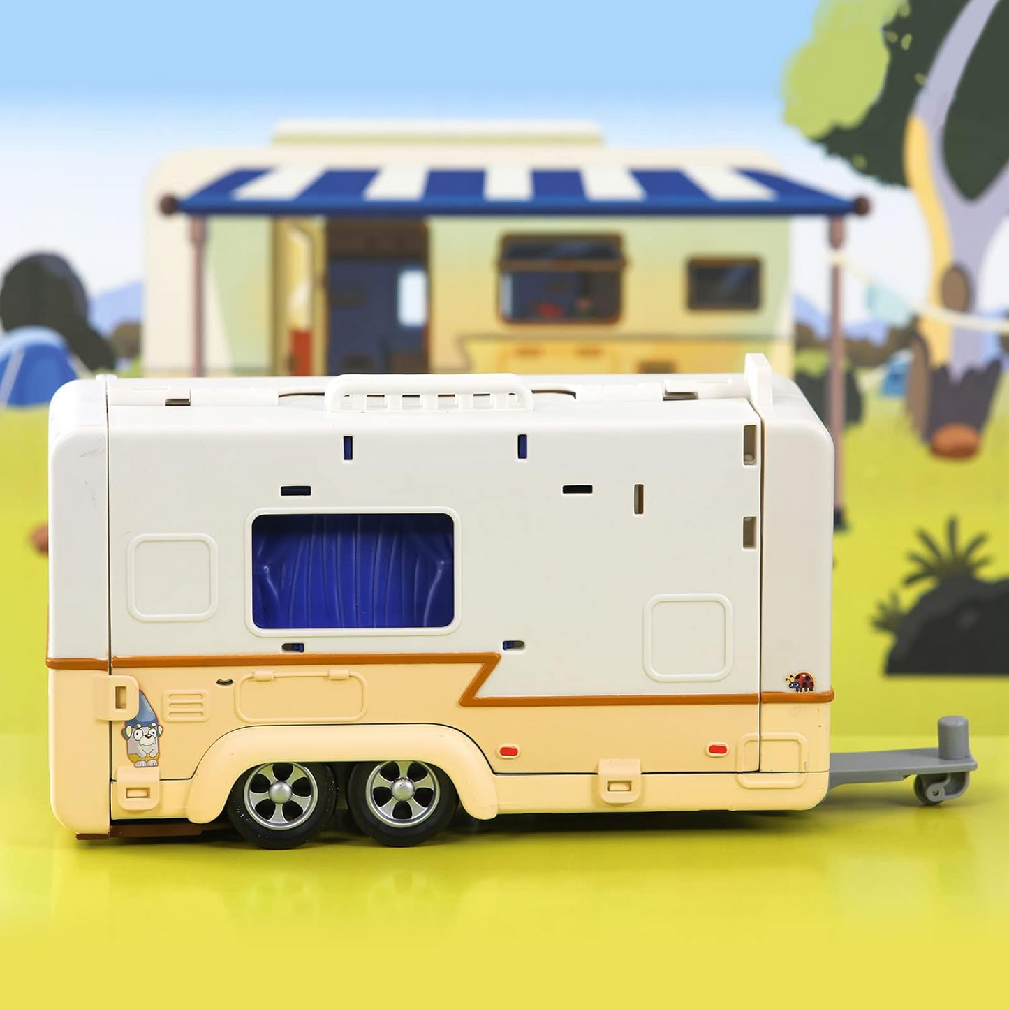 Bluey Playset de caravana, figuras de 2,5-3 polegadas