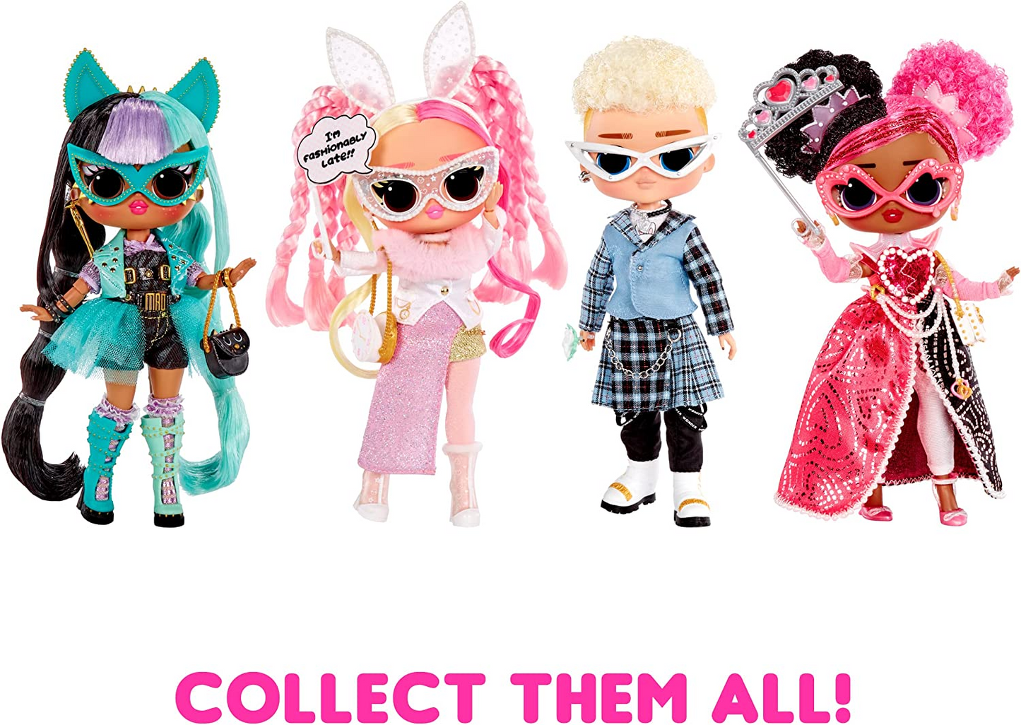 L.O.L. Surprise! Tweens Masquerade Party Fashion Doll com 20 surpresas - REGINA HARTT - Inclui acessórios de festa e dois looks de moda - Para crianças e colecionadores com mais de 4 anos