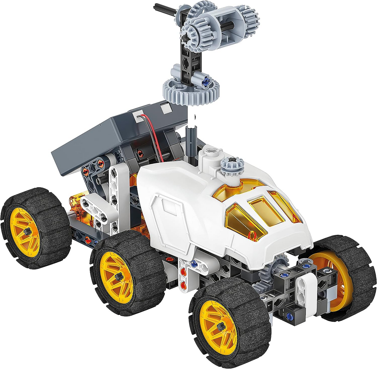 Clementoni 61550 - Ciencia y Diversión - NASA Rover - Set de Construcción, Juguetes Científicos, Kit Científico para Niños de 8 Años, Juguetes STEM, Versión en Inglés