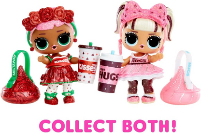 Jajaja ¡Sorpresa! Loves Mini Sweets Hugs &amp; Kisses Doll - MELTAWAY ROSIE - Muñecas coleccionables de edición limitada para el día de San Valentín con 7 sorpresas y accesorios - Gran regalo para niños de 4 años en adelante