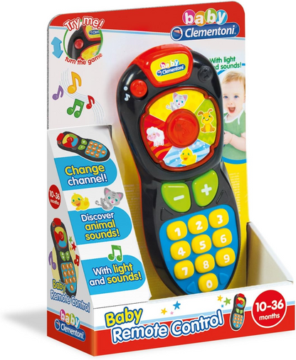 Clementoni  2005991 Microfone para bebês, multicolorido