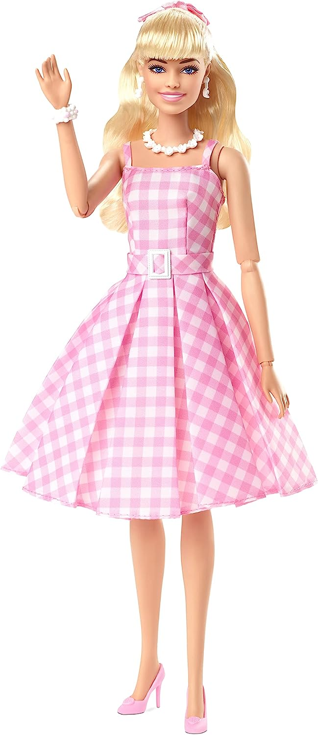 Barbie O Filme Boneca Colecionável, Margot Robbie no Xadrez