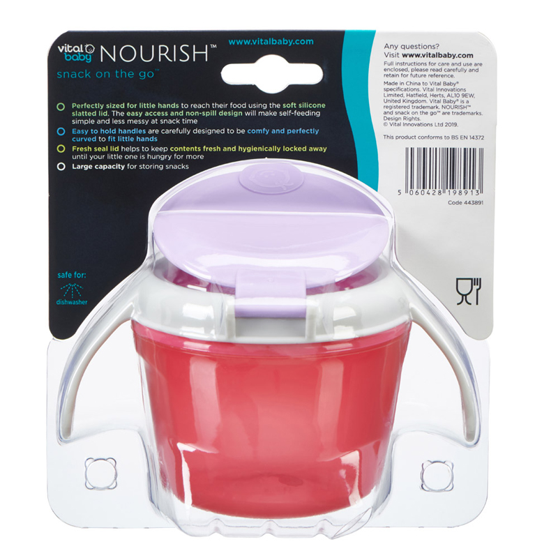 Vital Baby NOURISH Snack On The Go Fizz