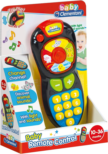 Clementoni  2005991 Microfone para bebês, multicolorido