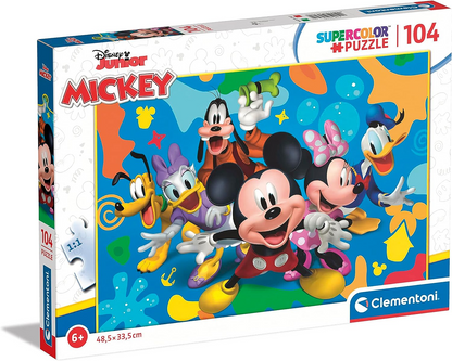 Clementoni 25745 Quebra-cabeça Disney Mickey e seus amigos