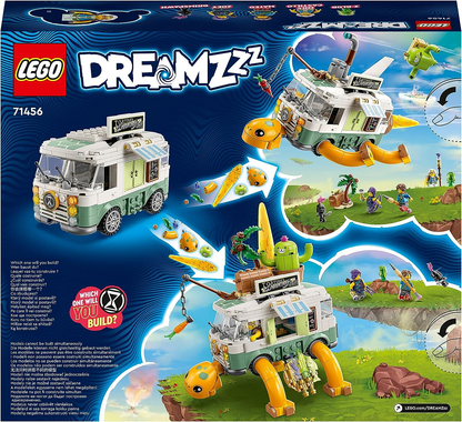 LEGO 71456 DREAMZzz Mrs. Castillo's Turtle Van Set, construa um veículo de brinquedo do programa de TV de 2 maneiras, com personagens Mateo, Zoey e Z-Blob, brinquedos para crianças, meninos e meninas com mais de 7 anos