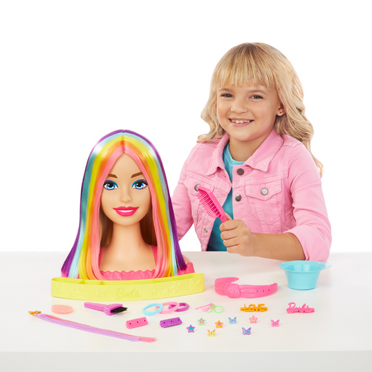 Barbie Totally Hair Deluxe Peinado Cabeza Rubia