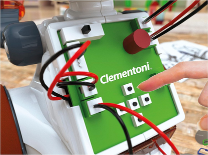 Clementoni 75053 Science &amp; Play Mio Robot, Scientific, Set de construcción, Regalo para niños a partir de 8 años, Juguetes STEM, Versión en inglés Hecho en Italia, Multicolor